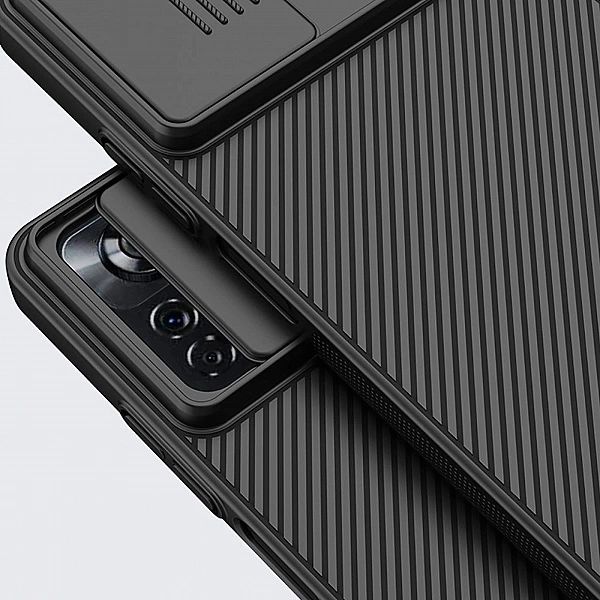 Etui Nillkin Camshield + Szkło Hartowane do Xiaomi Poco X4 Pro 5g