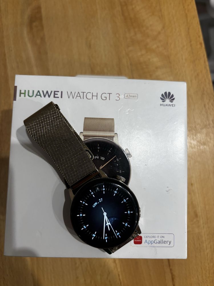 Smartwach Huawei gt3 42mm złoty