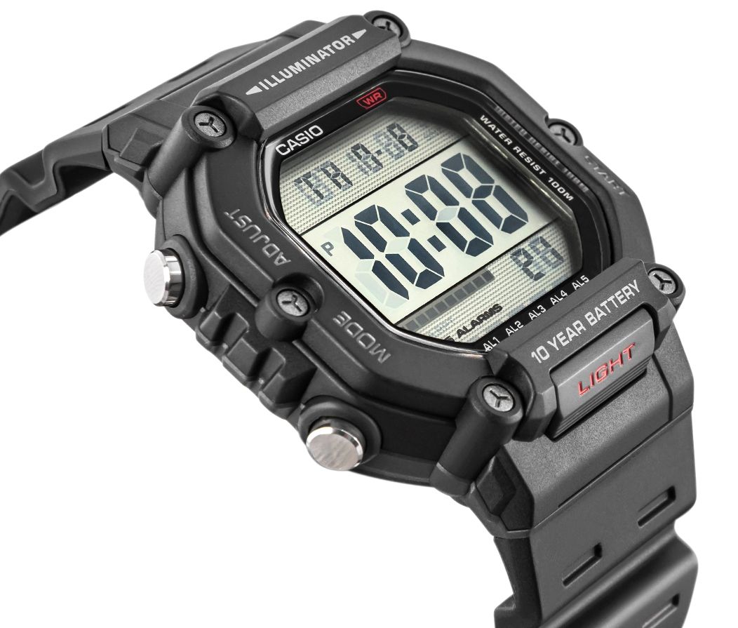 zegarek męski casio ae-1600h-1avdf + box