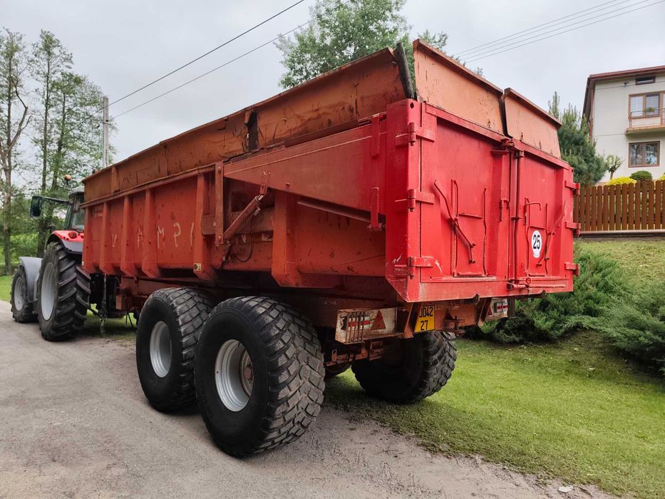 Przyczepa skorupowa tandem wywrotka 14 ton La Campagne