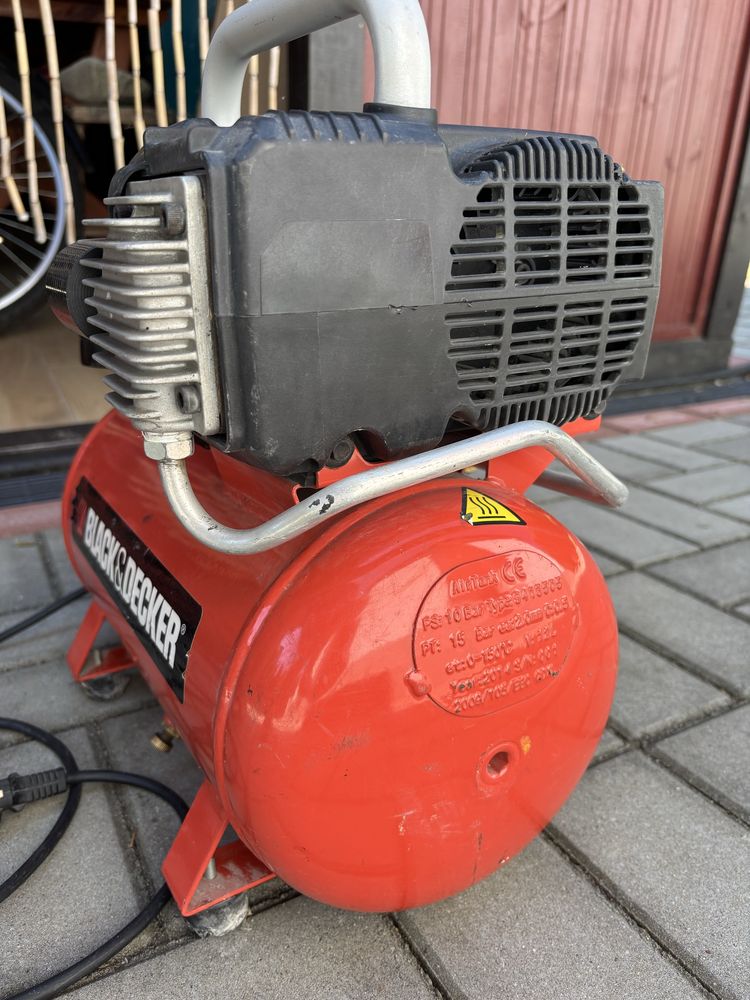 Black&Decker BD 195/12-NK sprężarka kompresor bezolejowy