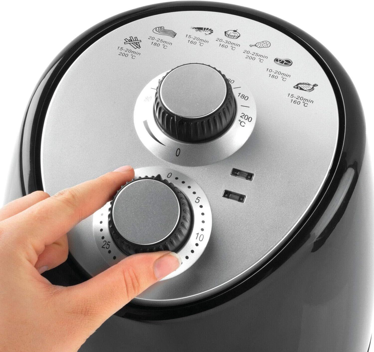 Frytkownica Beztłuszczową 2l kompaktowa 1000W