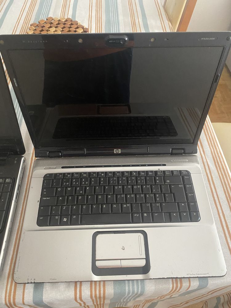 Vendo 2 portateis para pecas ou para arranjar
