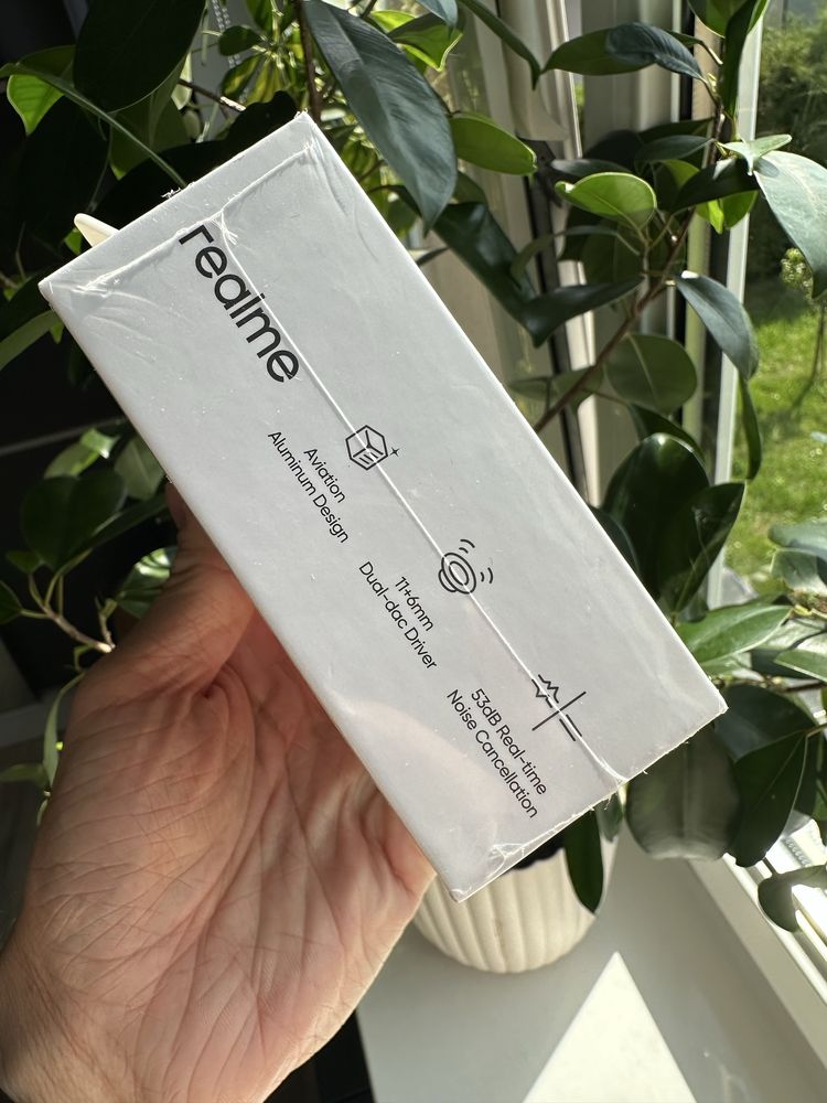 Słuchawki dokanałowe REALME Buds Air 7 Pro ANC Szare