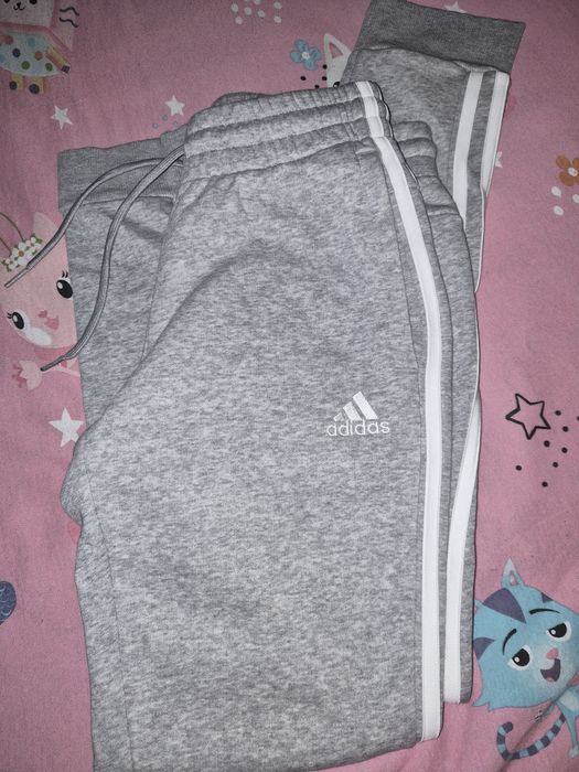 Spodnie dresowe szare  adidas roz.xs