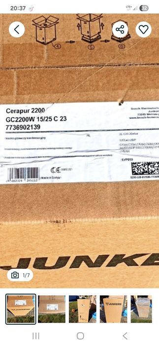 Piec gazoowy dwufunkcyjny