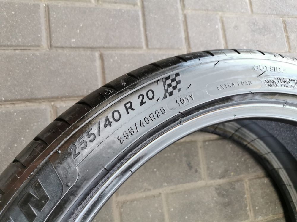 255/40 101Y R20 MICHELIN Pilot Sport4 2020r 5.5mm Letnie Opony 2szt