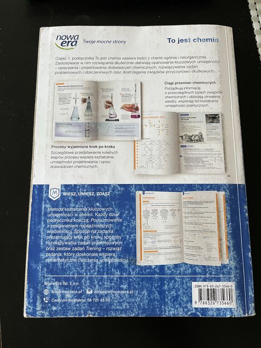 To jest chemia 1 zakres rozszerzony podręcznik nowa era