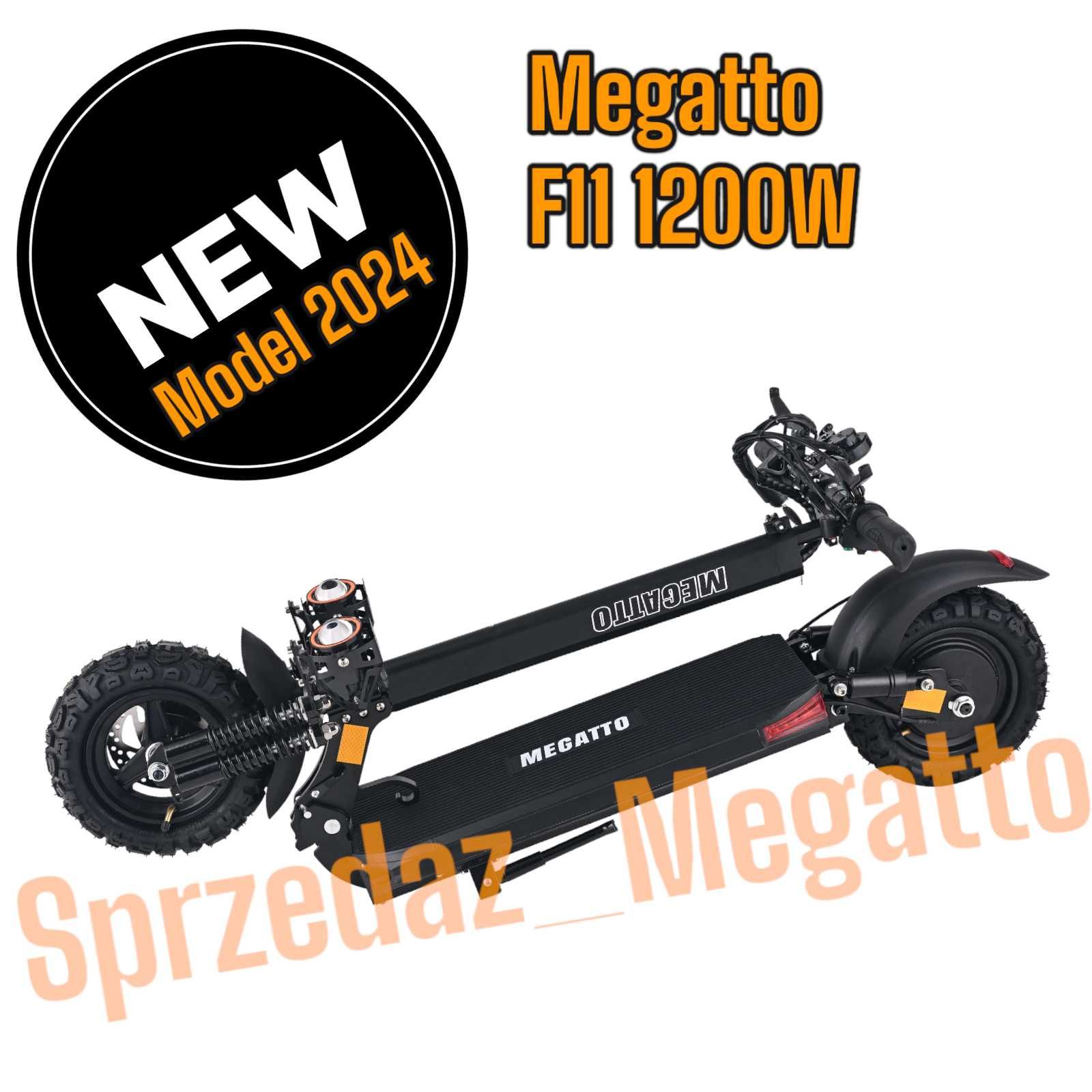 Hulajnoga elektryczna F11 1200W Vmax do 50km Koła 11 cali  Model 2024