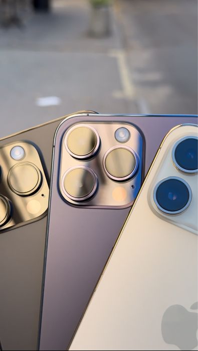 Used iphone 14 pro max 256/512/1t gold/purple/black/silver
