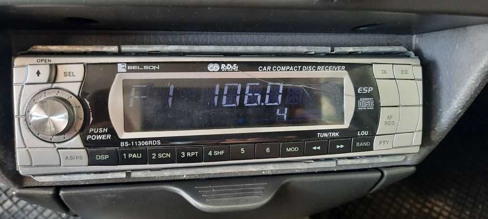 Filtro de competição e Auto radio Belson CD
