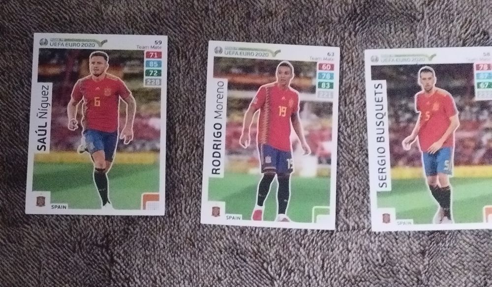 Karty piłkarskie Hiszpania