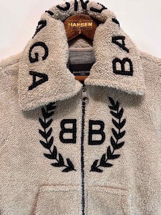 Balenciaga флісова кофта Тедді