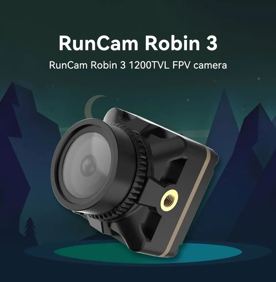 Runcam Robin 3 4:3 1200tvl fpv камера дрона mark4 apex iflight