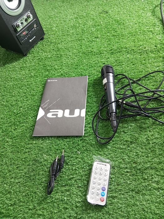 DiscoStar Green, przenośny głośnik Bluetooth 2.1, USB, SD, akumulator,