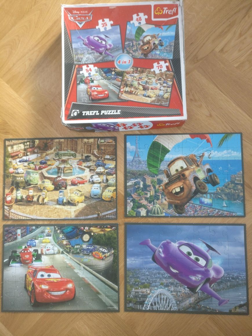 Puzzle Trefl Puxar Cars