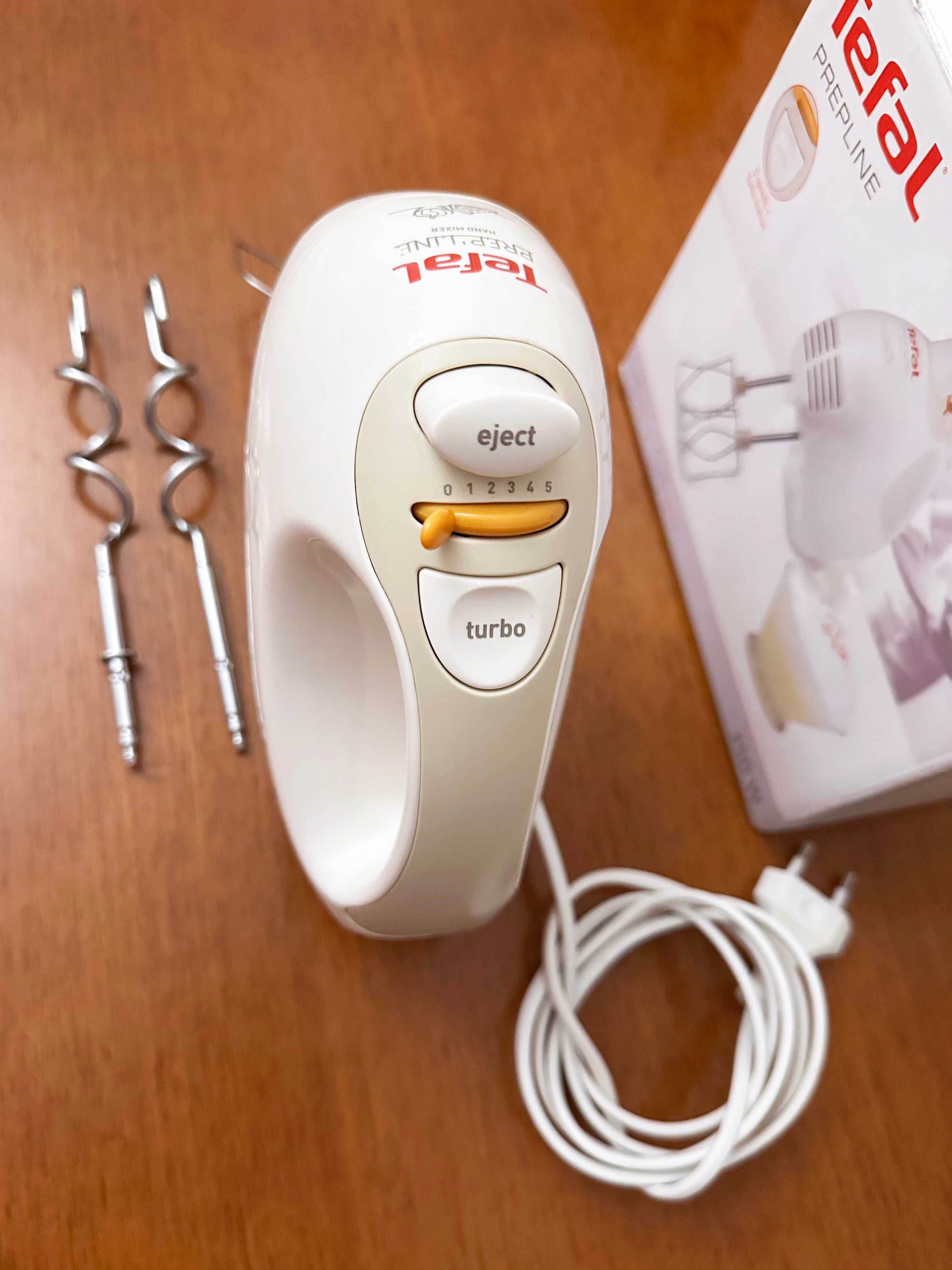 Ручной миксер Tefal Prepline 350W Венчики для взбивания и замешивания