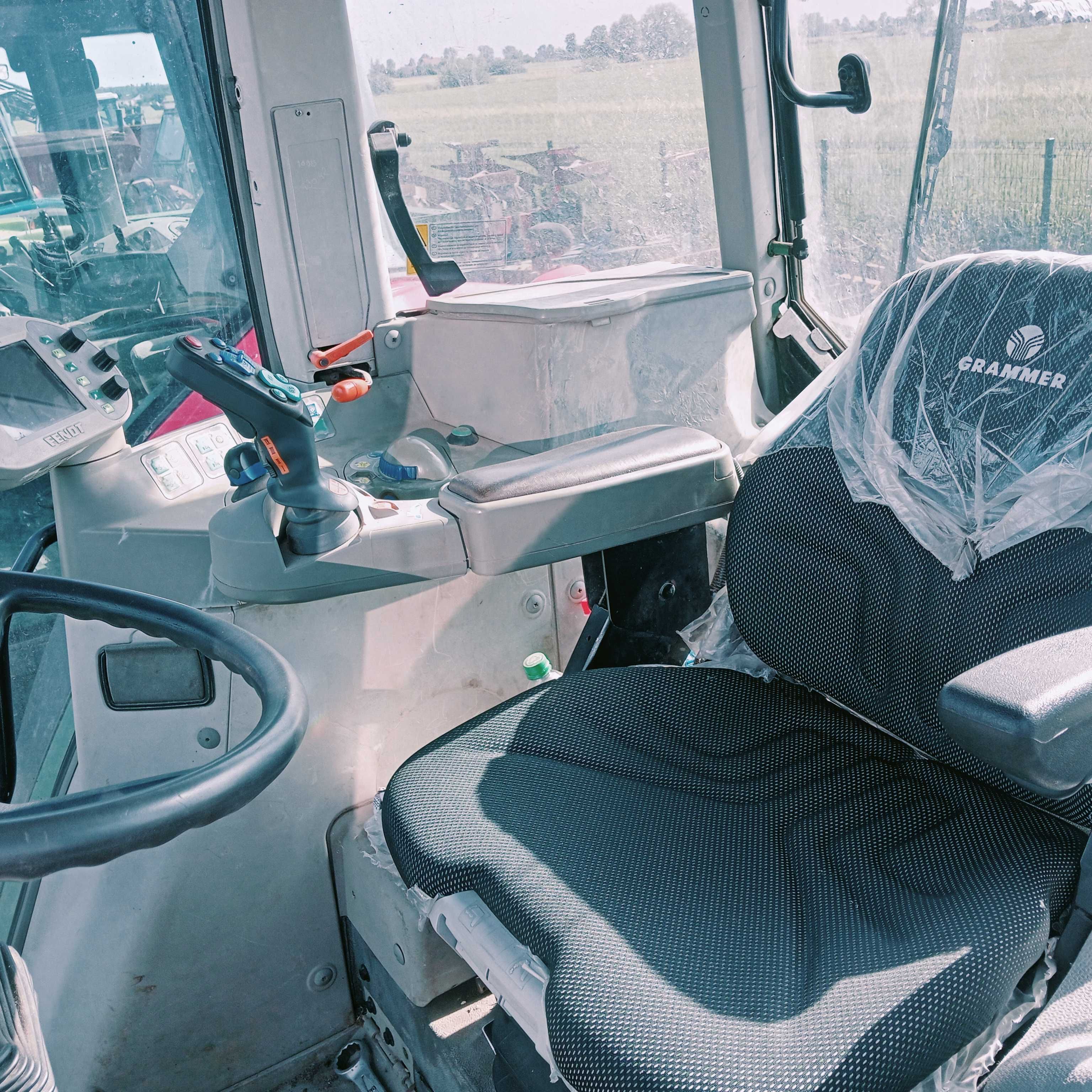 Ciągnik rolniczy Fendt 711 Vario z turem mailleux mx t 417, tuz klima