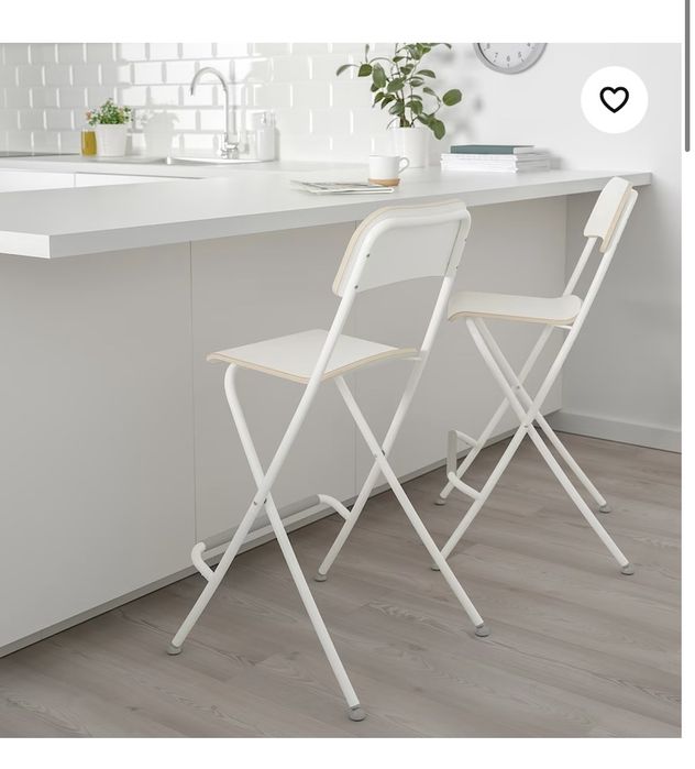 Banco Alto c/ encosto, dobrável ikea
