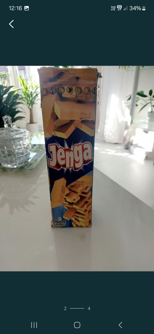 Gra Jenga oryginalna klocki zręcznościowa