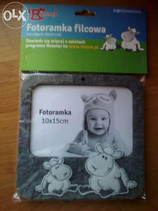 Ramka na zdjęcie filcowa ,dziecieca nowa,1szt