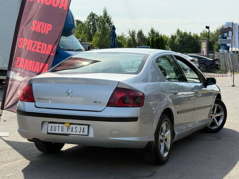 Peugeot 407 2.0D**Zadbany**Klima**Dużo nowych części**Zamiana**