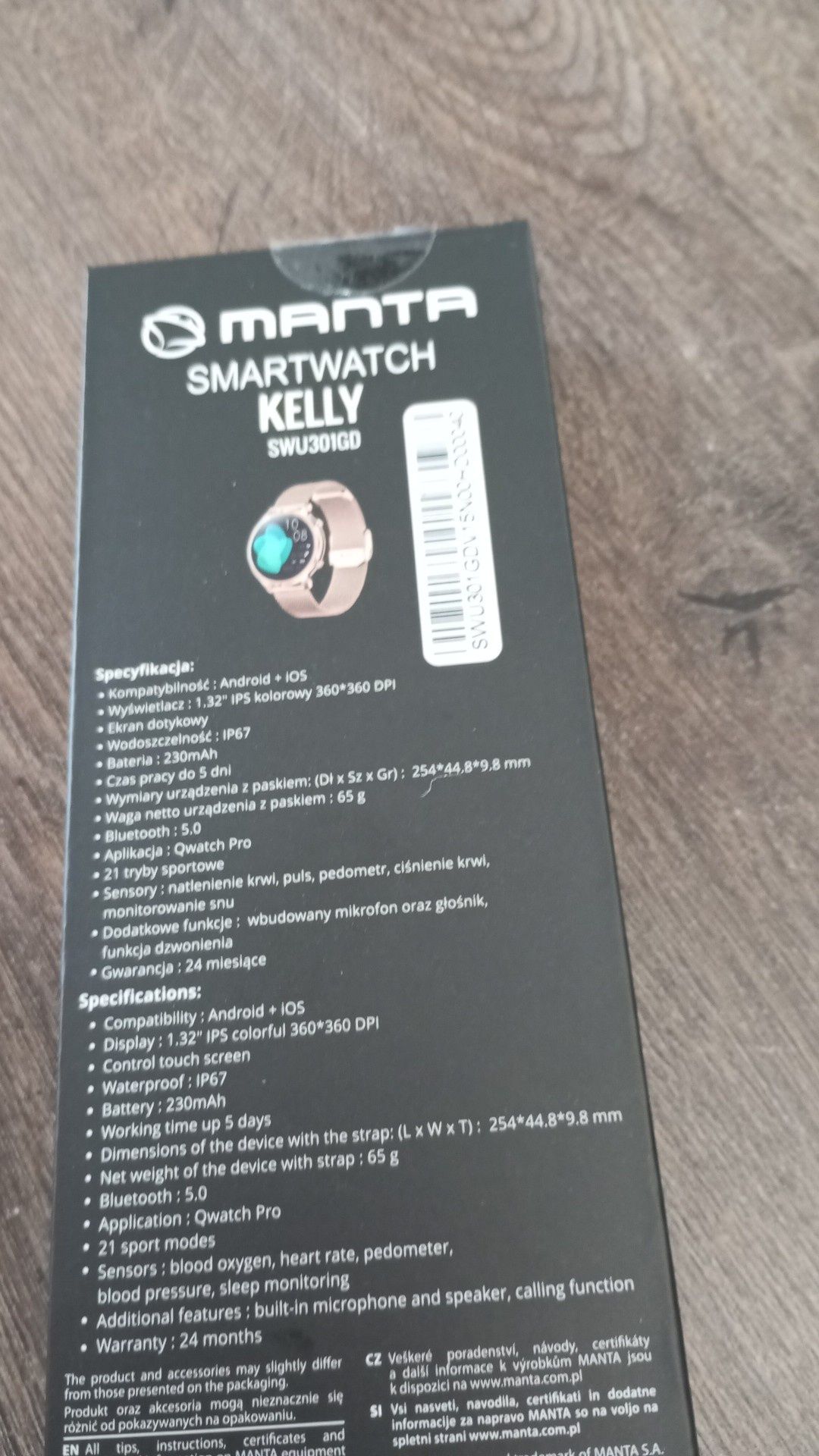 Smartwatch MANTA