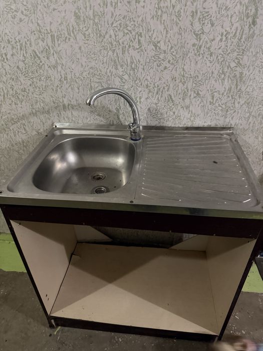 Мийка кухонна кран смеситель змішувач тумба кухонна