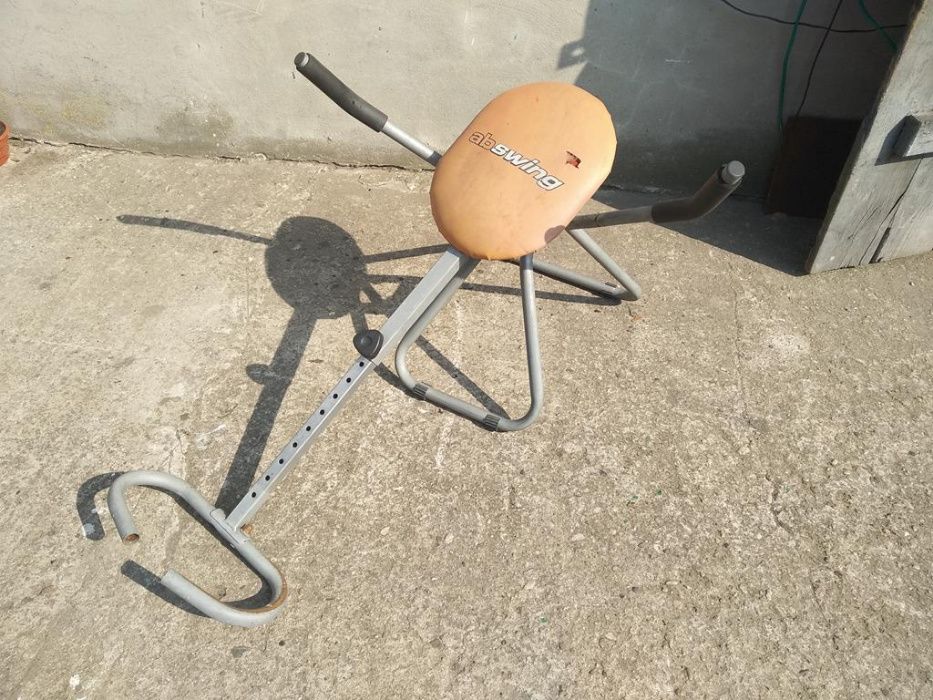 Ławka urządzenie na brzuch ab swing leg magic ab rocket 3 sztuki