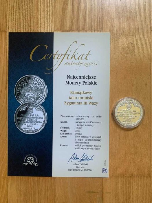 Najcenniejsze Monety Polskie - kolekcja srebrna