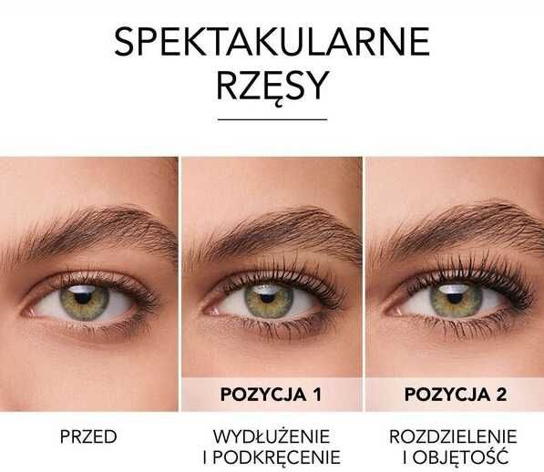 Bourjois Mascara Tusz Do Rzęs Twist Up The Volume 001 Ultra Black