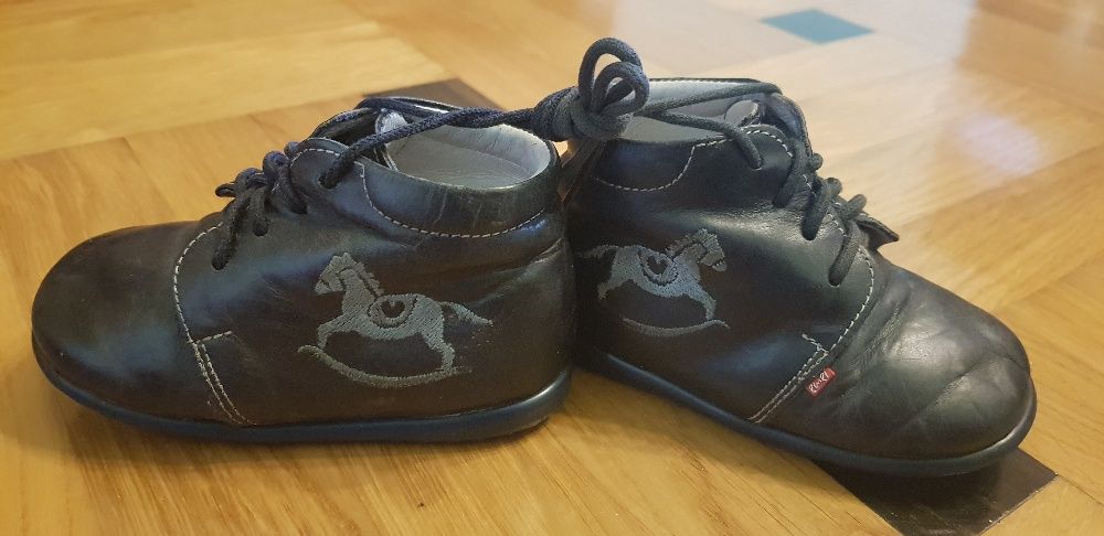 Trzewiki, półbuty Emel, skóra naturalna. Buty profilaktyczne. R. 20