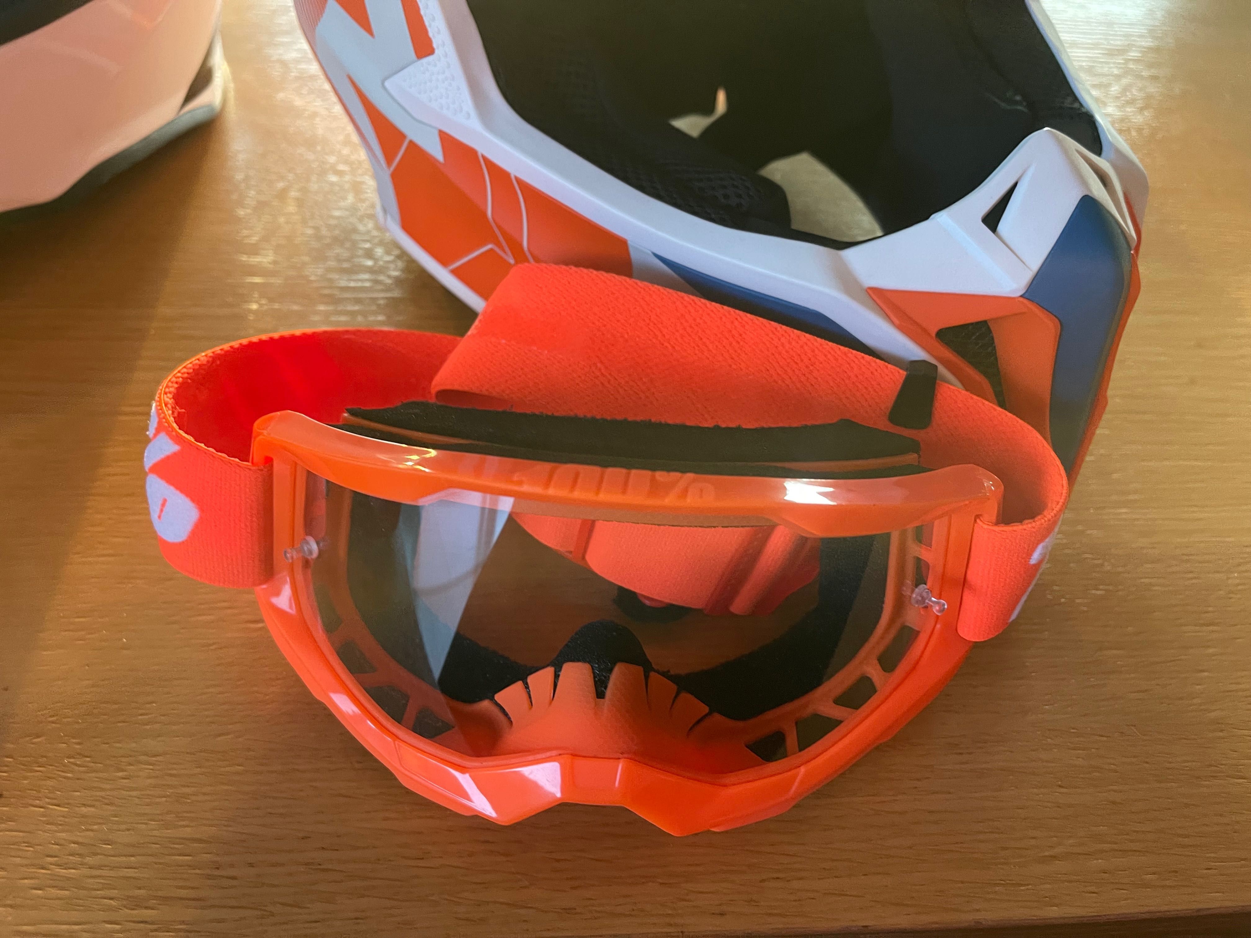 Kask AIROH Twist 3 Dizzy Blue/Red Gloss