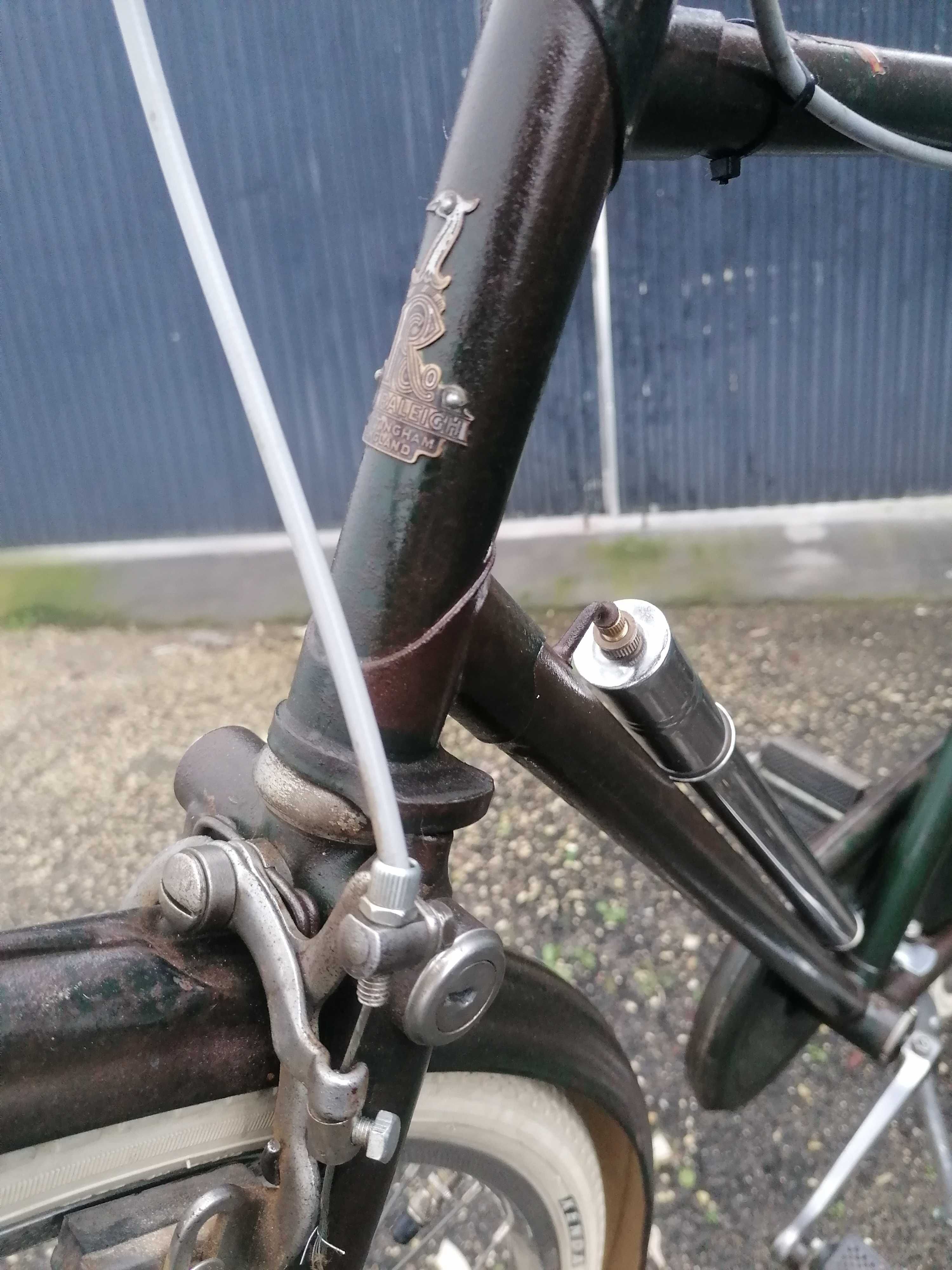 Bicicleta Raleigh troco por motor casal 5 velocidades