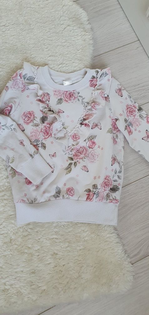 Dwie bluzy haydi dla dziewczynki 80