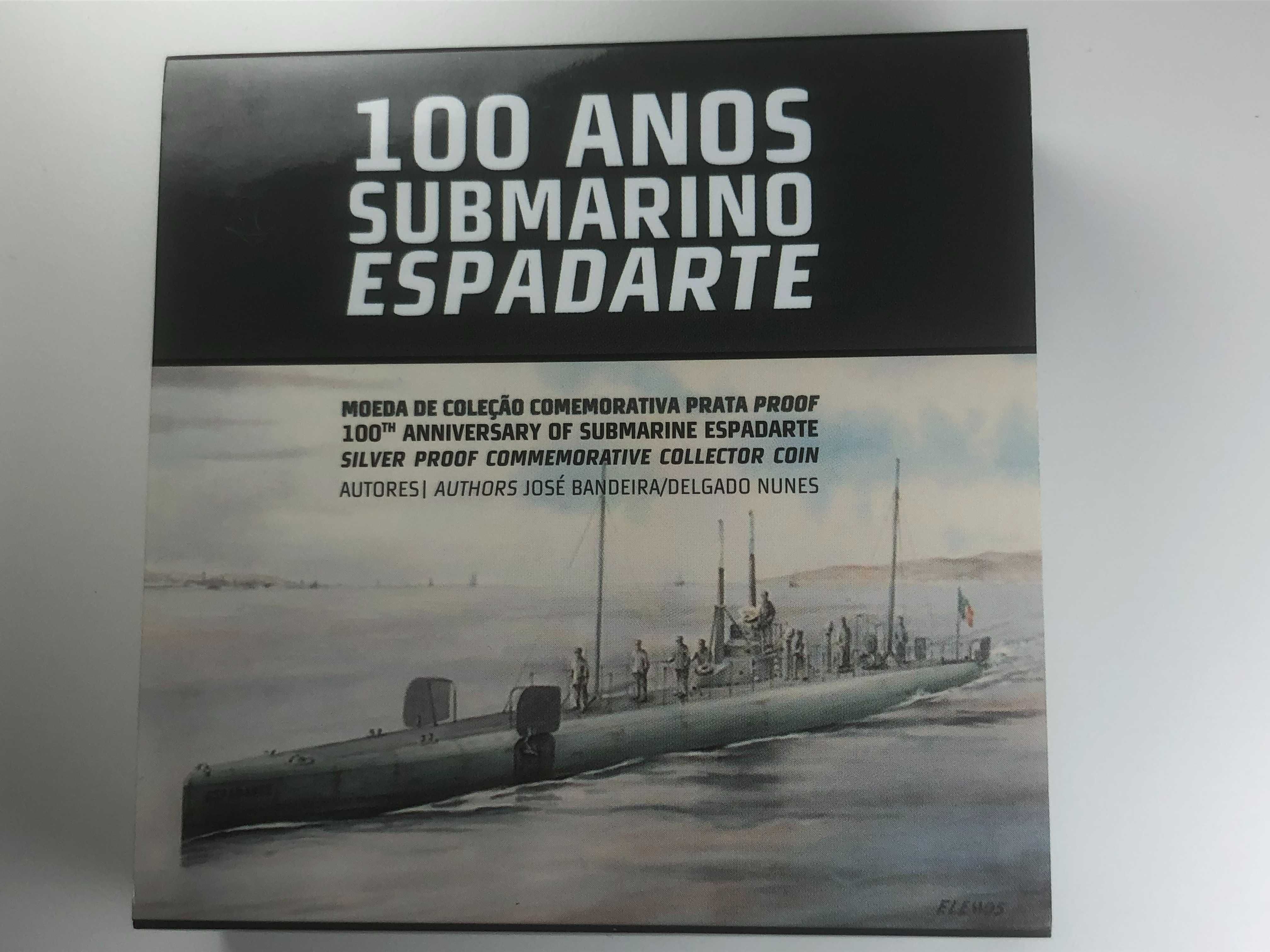 2,5€ 2013 Submarino Espadarte - CUPRONIQUEL Estojo INCM Oficial