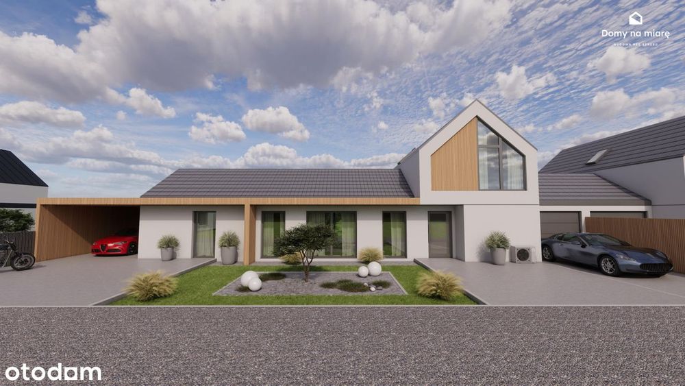 Gotowy energooszczędny dom Palędzie - doskonała lokalizacja przy lesie