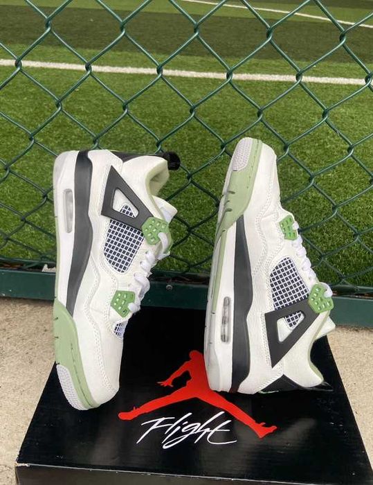 Buty meskie Mokasyny Air_Jordan_4_Seafoam_Green R.40