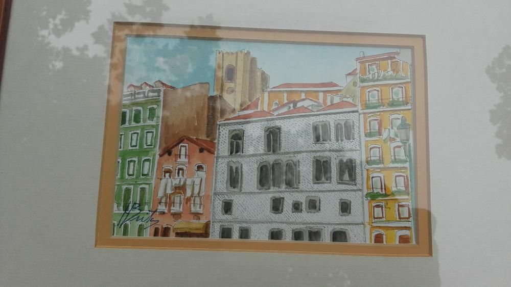5 Aguarelas de Lisboa e Alentejo