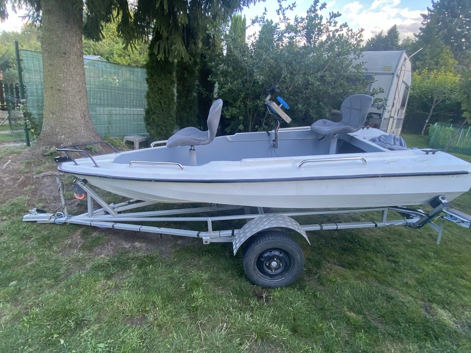 Lodka rekrecyjna lodz wedkarska łodka, projekt do skonczenia