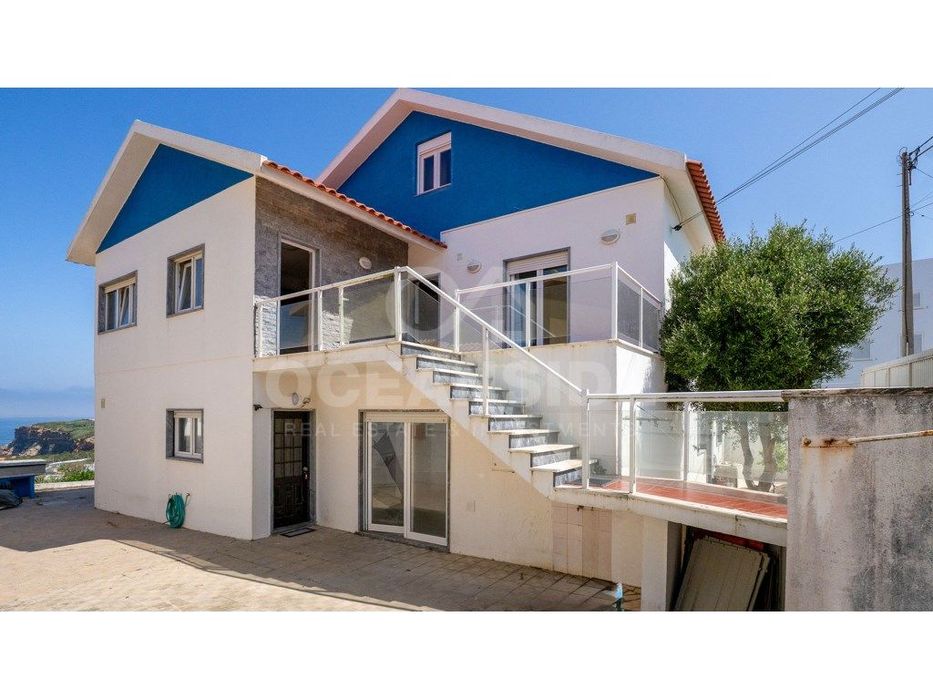 Moradia T7 com Vista Mar Panorâmica em Ribamar - Licença AL, Terraç...