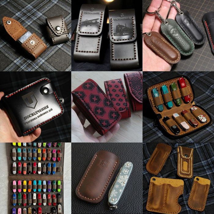 Чехол натуральная итальянская кожа Cobra  XS KNIPEX 87 00 100 Викс