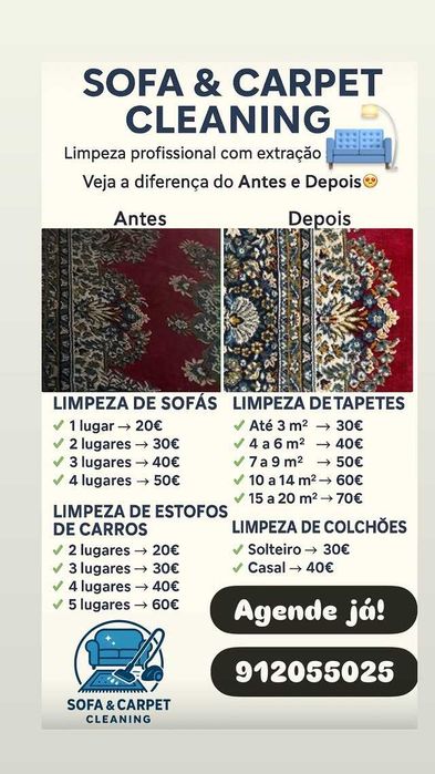 Limpeza de Tapetes