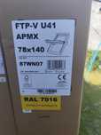 OKNA DACHOWE Fakro 78x140 FTP-V U41 antracyt i czarne