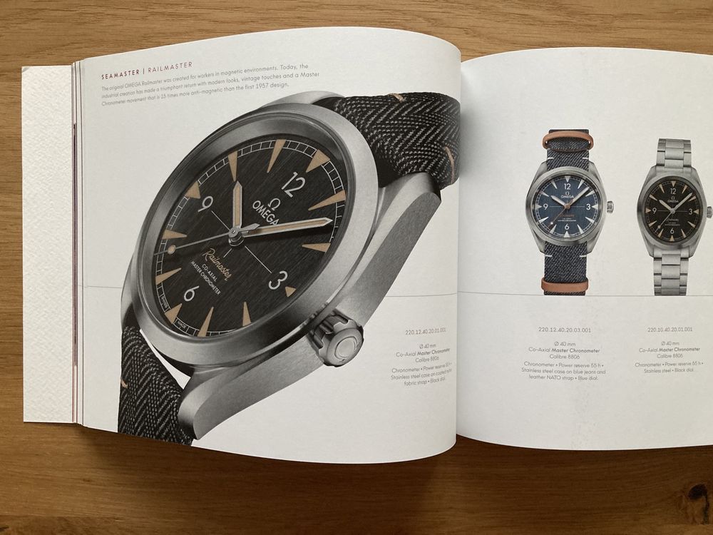 Omega katalog zegarków 2020