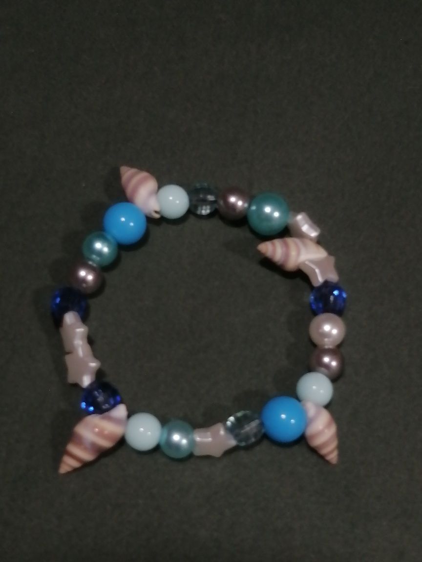 Pulseira com tema de oceano
