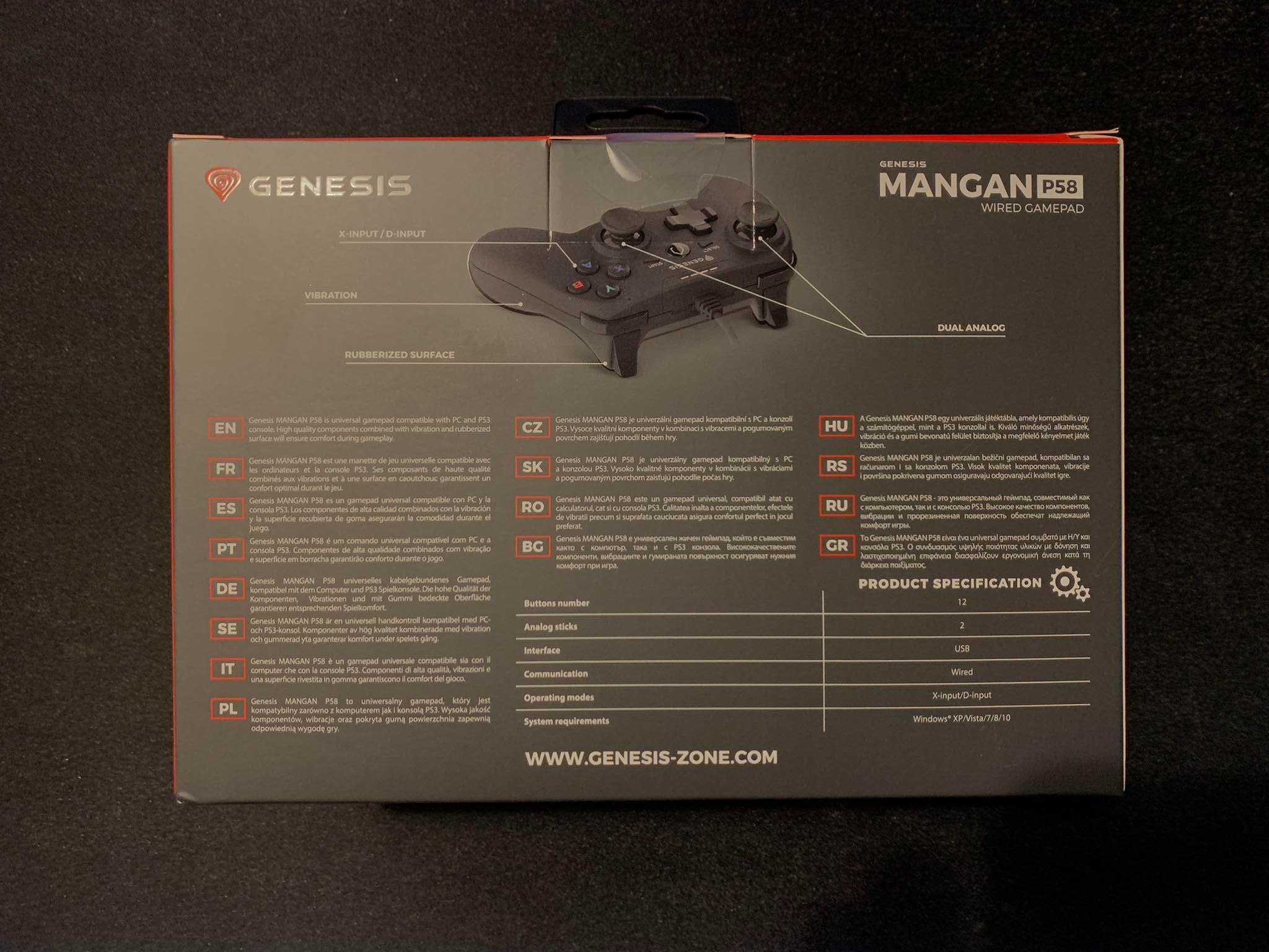 Sprzedam nowy PAD marki Genesis Mangan P58