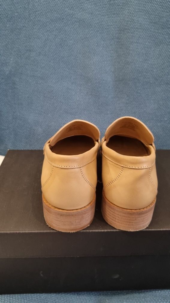 Massimo Dutti Skórzane mokasyny