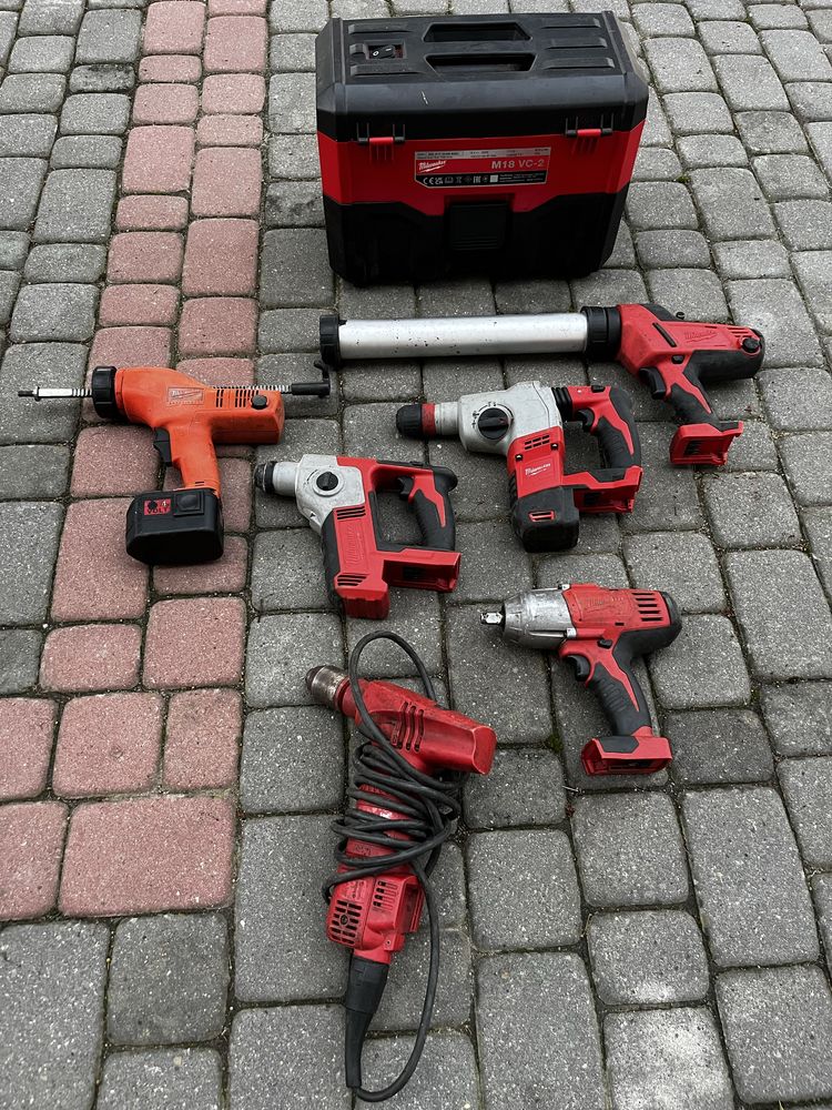 Sprzedam narzedzia Milwaukee i Hilti mlotowiertarka Szlifierki Pila