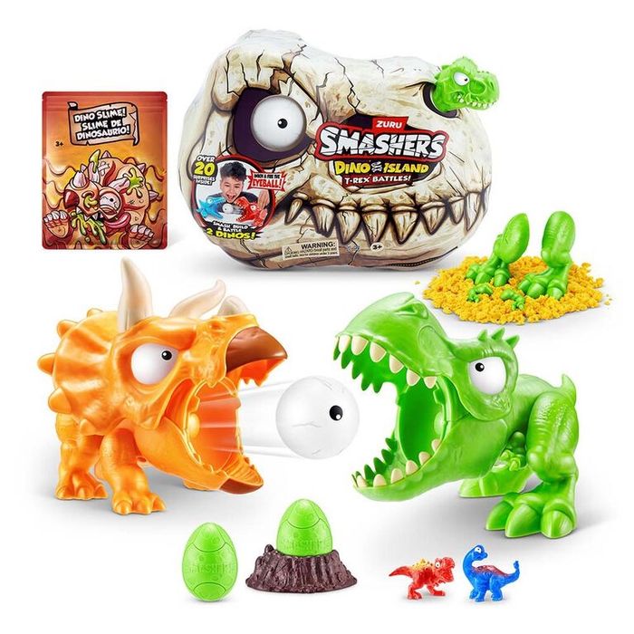 Smashers T-Rex Battl, два динозавра в наборі